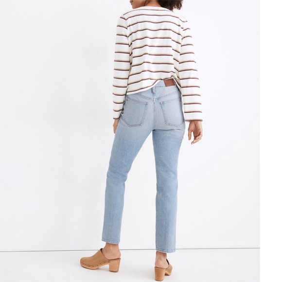 Madewell The Perfect Vintage High Rise Tapered Leg Jeans in Fiore Wash Size 23 - Picture 3 of 15